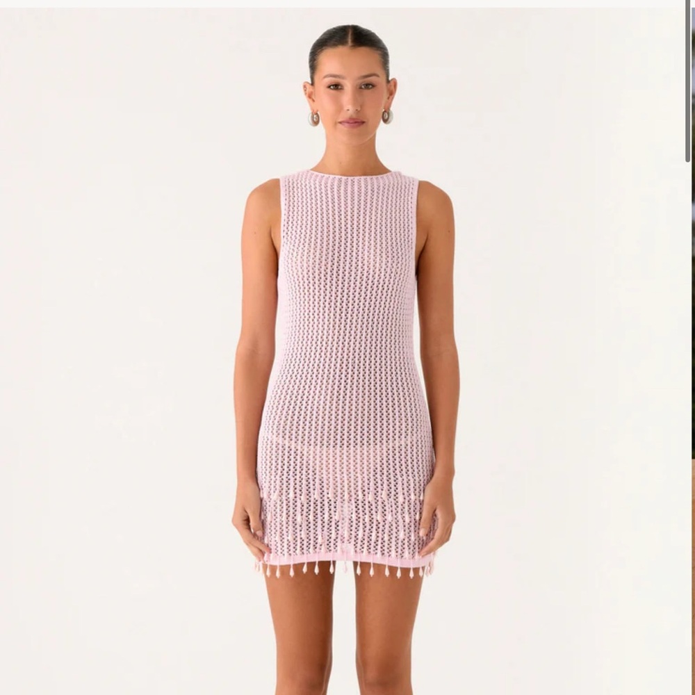 Peppermayo Pink beaded dress